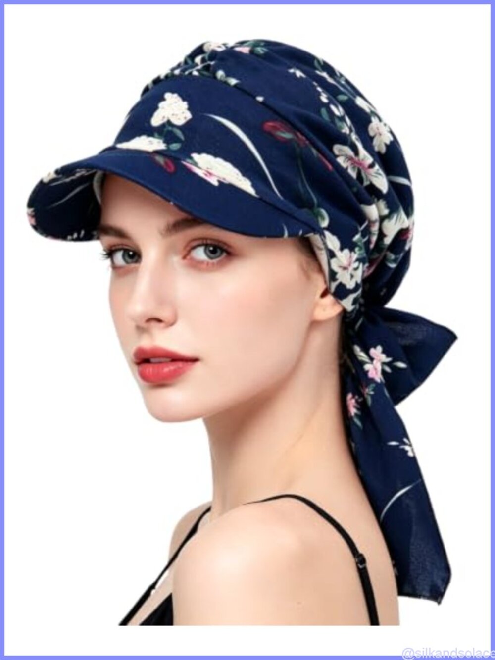 Polyester Chemo Beanie Cap Headwear Turban Hat Hair Loss